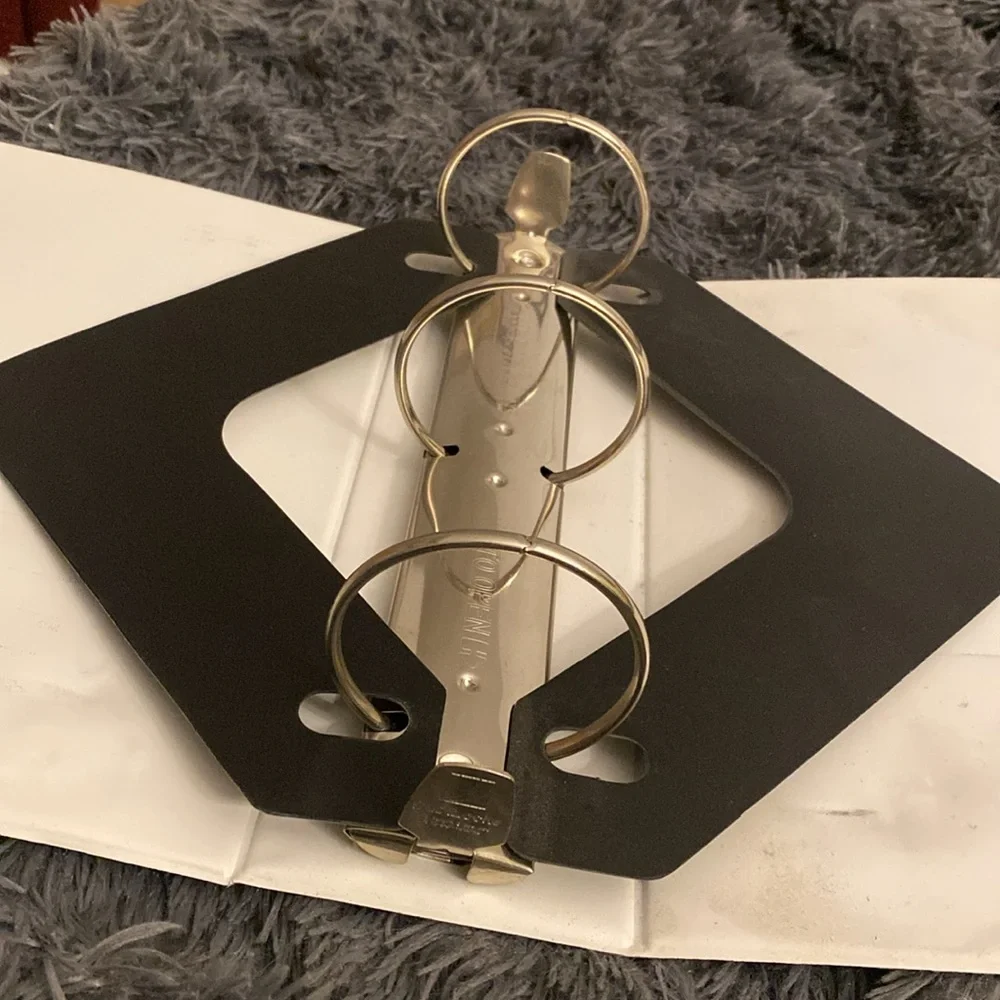 4” white binder